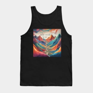 Find Your Way - The Psychedelic Journey Tank Top